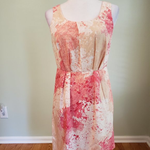 LOFT Floral Print Dress - Picture 1 of 5